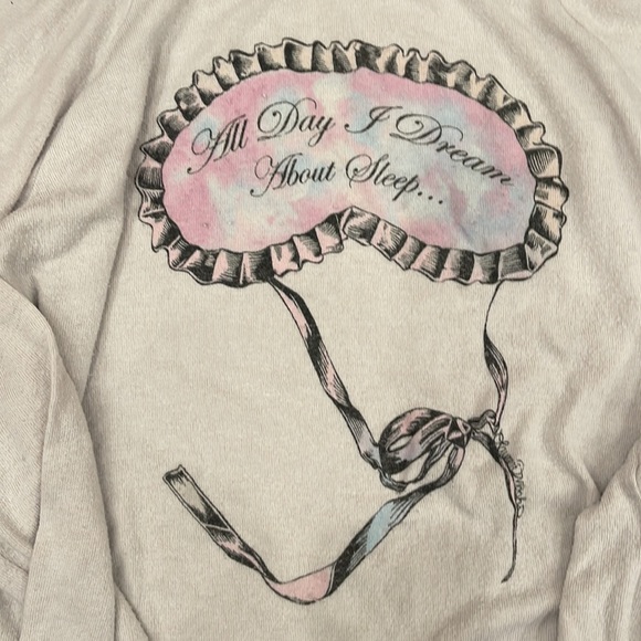 Lauren Moshi Grey/Purple Sweatshirt - Picture 2 of 7